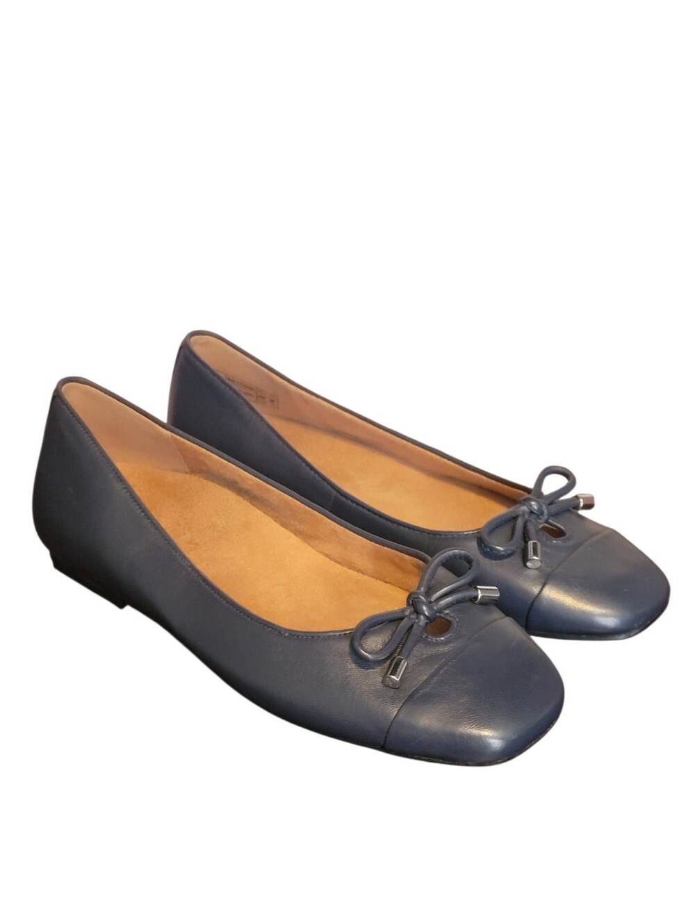 VIONIC Navy Blue Klara Ballet Flats Size 6.5 NWOT